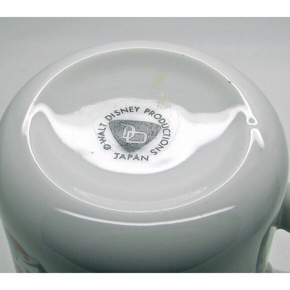 Walt Disney Productions Pinocchio Mickey   Coffe Mug Gold Trim Japan Characters - Picture 5 of 5